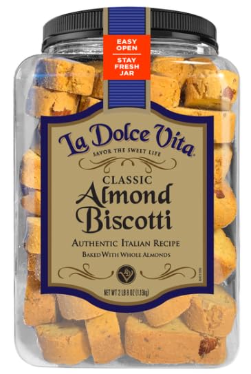 La Do'lce Vi'ta Classic Almond Biscotti, 40 oz