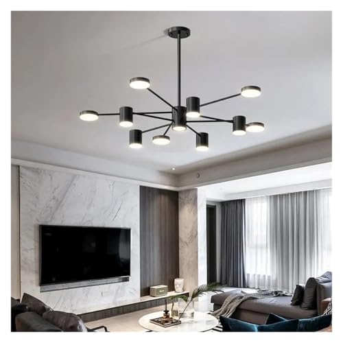 Plafonnier LED moderne lustre de salon et lampe de plafond design nordique