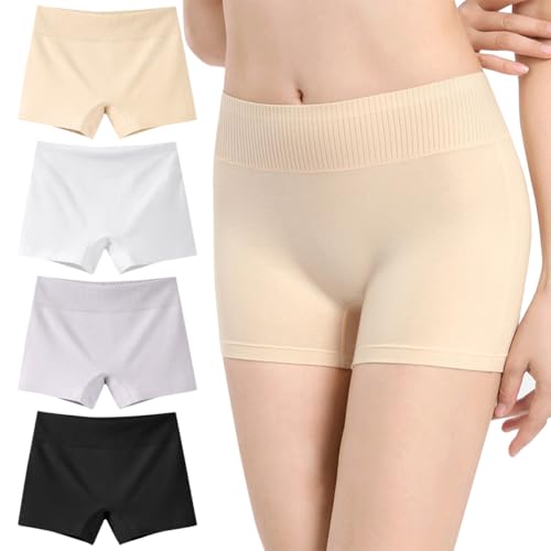 Legging court femmes coton respirant et culotte sans couture sous les vêtements