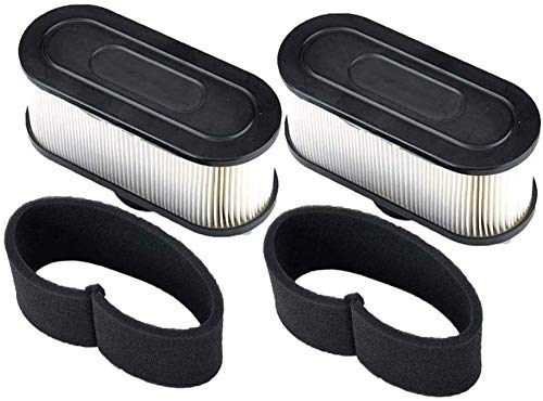 SaferCCTV Air Filter with Pre Filter for Kawasaki FR651V FR691V FR730V FS481V FS541V FS600V FS651V FS691V FS730V 4-Cycle Engine Replace 11013-7047, 1013-7046, 20hp 21 hp 22 hp 23 hp 24 hp Kawasak 2pcs