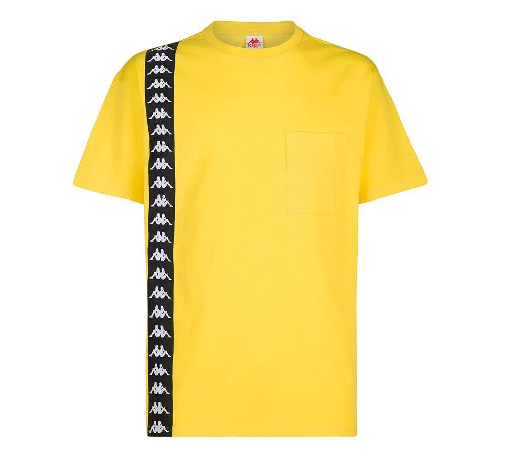Kappa Ecop Logo T-Shirt | Yellow S
