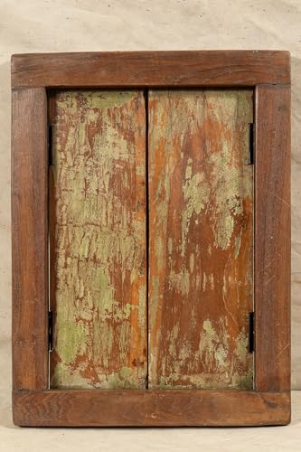 Biscottini Innentür Fenster L46,5XPR6,5XH60,5 M - Holztür - Türen für Innen und Außen - Wohnkultur