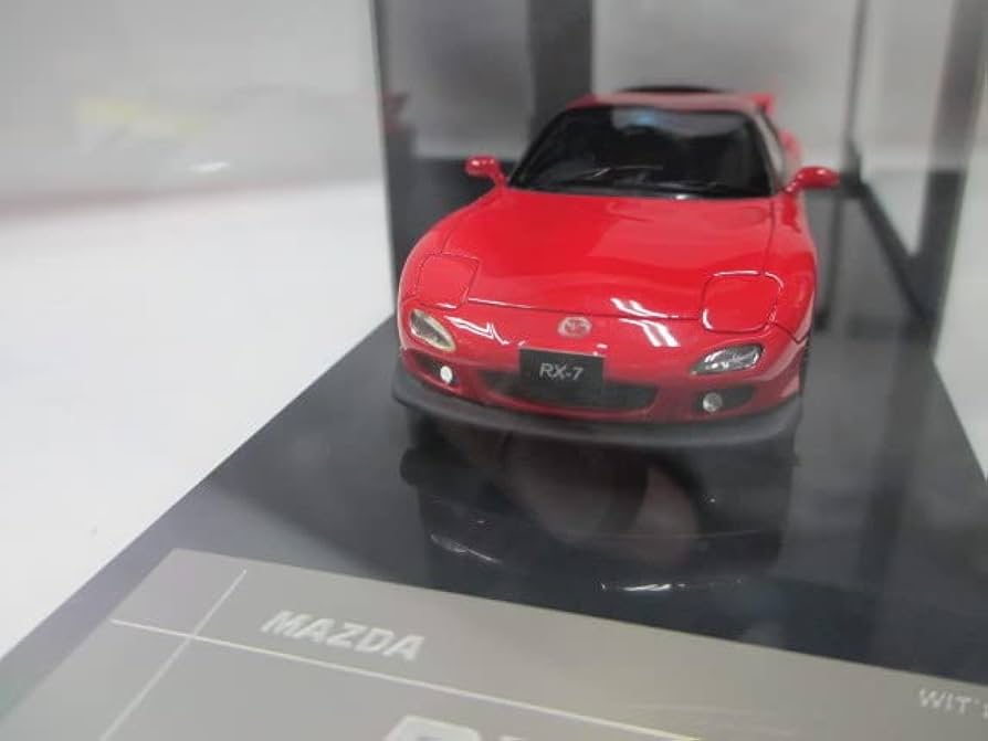 ウィッツ 1/43 マツダ RX-7 FD3S レッド ミニカー Make Up EIDOLON 1/43 Mazda RX-7 (FD3S) Mazda Speed GT