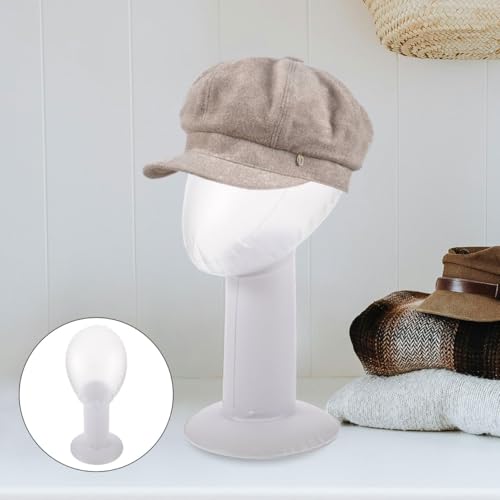 Evita deformaciones con la cabeza de maniquí inflable para pelucas 7