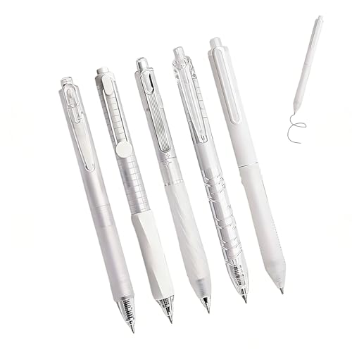 Set de 5 bolígrafos de gel negro 0.5 mm GZBABY