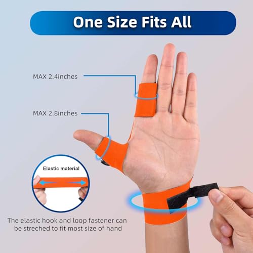 Image of MOIPEJO LED Flashlight Gloves, Gifts for Men Dad Him Boyfriend Husband, Cool Gadget Hands-Free Finger Lights for Camping Fishing Repairing, Fathers Day Christmas Birthday Gift-Orange