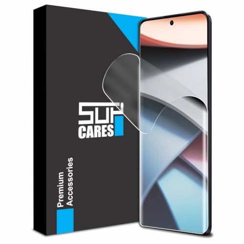 Image of SupCares TPU Anti Glare Matte Unbreakable Membrane Screen Protector For Redmi Note 13 Pro Plus (6.67 Inch) With Easy Self Installation Kit | Fingerprint Working | Edge-To-Edge Protector Coverage