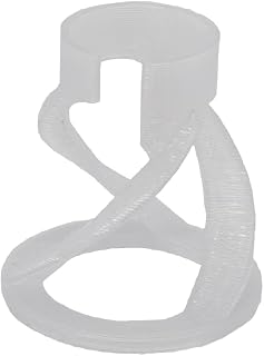 Printed Reef Coral Frag Plug Sand Stands Set of 5 (0.6", Clear)