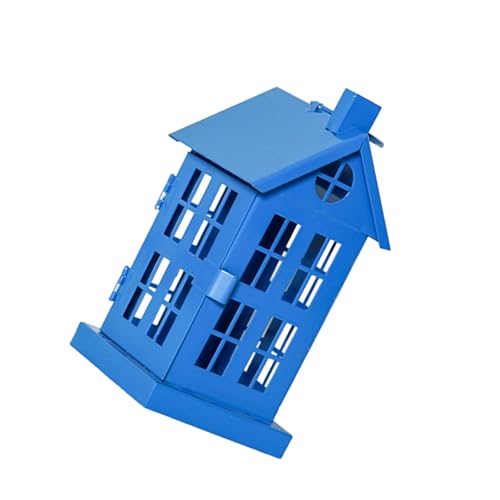 KAHDGSS Casa Metal Forma Gallar Velador Velas Colgantes para Vela Colgante para Adorno