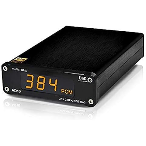 HIFI Audio Decoder Amplifier - Aimpire AD10 MINI USB DAC CSS XMOS XU208 ES9018K2M OPA2134 Audio Amplifier Decoder Cover