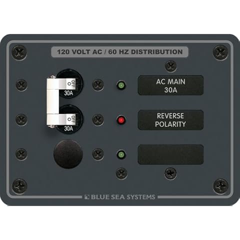 Blue Sea Systems Traditional Metal Panel Cover
