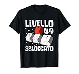 Photo Gallery giocatore livello 49 sbloccato, compleanno di gioco maglietta Photo Gallery giocatore livello 49 sbloccato, compleanno di gioco maglietta