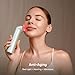 Nanoleaf FDA-Cleared 6-in-1 Light Therapy Wand for Face & Neck, Facial Massager with Red & Blue Light, Vibration, Heat & Cooling, Light Therapy Device for Anti-Aging & Acne