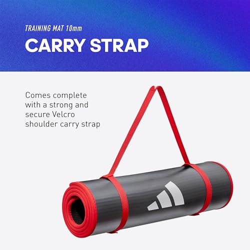 Adidas 10mm NBR Training Mat with Carrying Strap — view 10