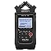 Zoom H4n Pro All Black 4-Track Portable Recorder (2020 Model) with Zoom AD-14 AC Adapter, Windbuster, 16GB Memory Card & USB Cable Bundle