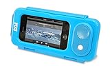 DURABLE CONSTRUCTION: The outdoor speaker case is both dustproof and Marine Grade IP-47 waterproof, making it perfect for use at the beach, pool, and other adventurous activities. TOUCHSCREEN USE: The portable speaker case is made of engineered respo...