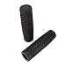 Vans"Waffle" Pattern Rubber Motorcycle Grips - BLACK - Sold as a pair for 1" bars - Made In The USA ...