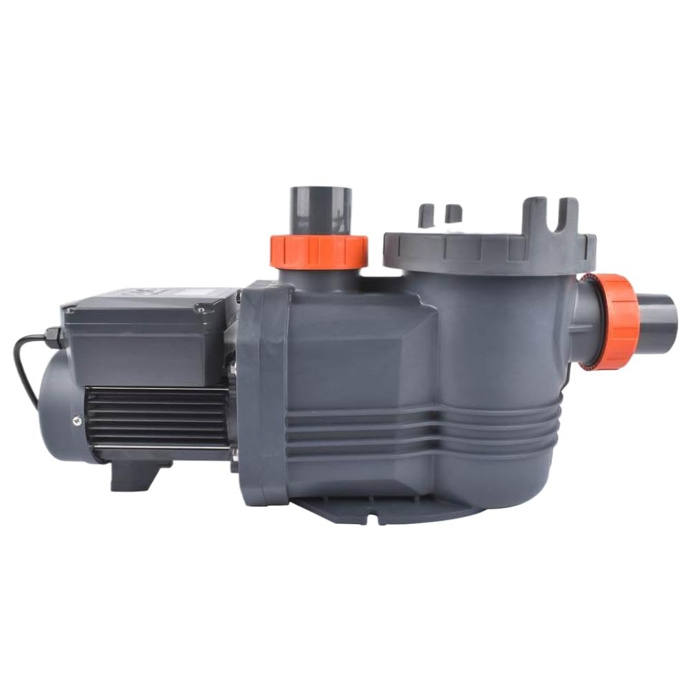 Pompa per piscina a velocità variabile con timer programmabile e copertura antipioggia rimovibile compatibile con AP01 1.8