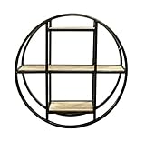 Material: Akazienholz Massiv | Eisen