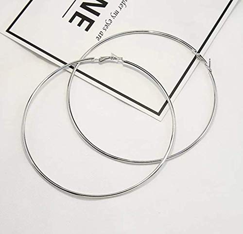 925 Sterling Silver Circle Endless Hoop Earrings - Jewellery for Women2