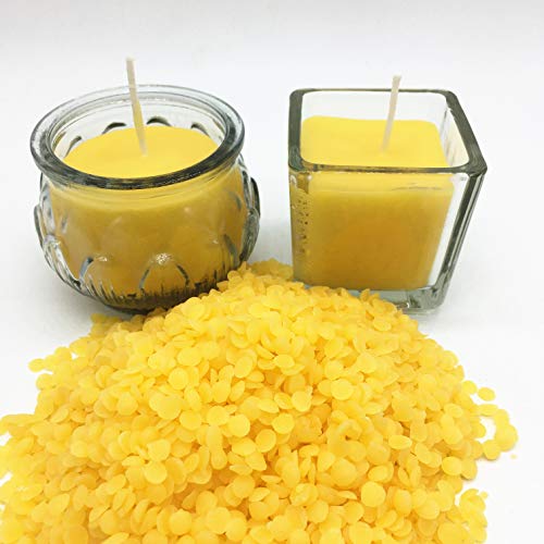 Beesworks 3Lb- Beeswax Pellets, Yellow-Cosmetic Grade (1) #TOP2