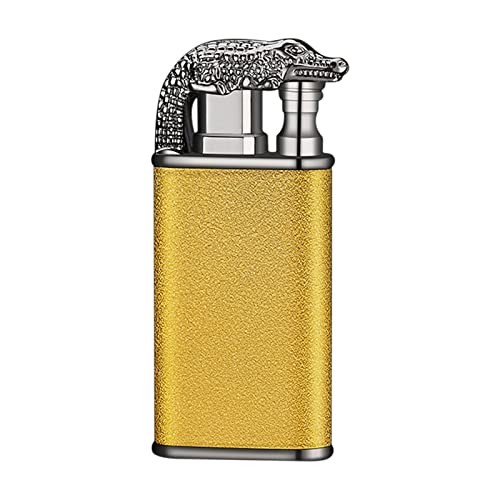 Encendedor Crocodile Lighter Azul con Doble Llama
