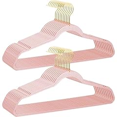 20 Pack Pink Sparkle Hangers