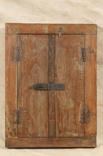 Biscottini Innentür Fenster L46XPR5XH61 CM - Holztür - Türen für Innen und Außen - Wohnkultur