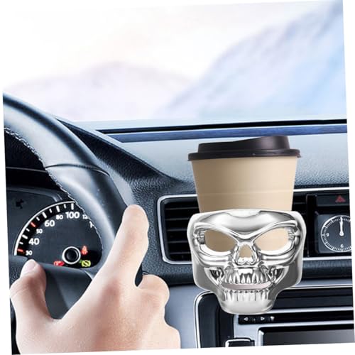 Portavasos para auto clip en rejilla de aire plateado miniatura 4