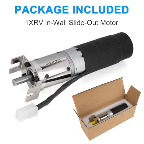 Image of PSLER 364262 RV in Wall Slide Out Motor 12V 42mm Mid Torque Motor with Brake RV Slide Out Motor Compatible with Lippert Schwintek in-Wall Slide System