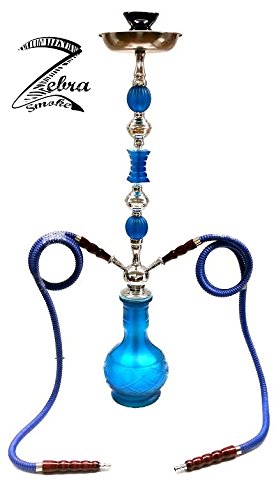 Series: 32" 2 Hose Sunshine (C1) Hookah Complete Set Complete Set (Blue)