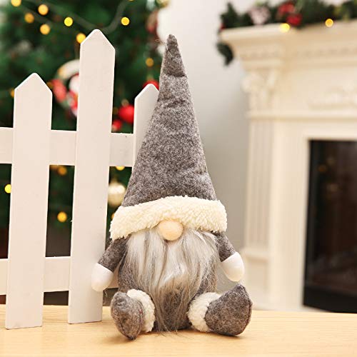 TSLBW 2 Pezzi Di Gnomi Di Natale Con Luci: Simpatici Folletti Dalle Gambe Lunghe Per Decorare La Tavola O La Casa, Regalo Natalizio Fai Da Te