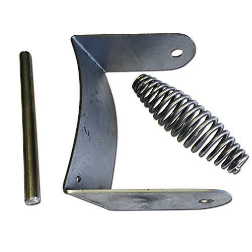 LavaLock Curved Drop UDS 55 gal Drum Smoker Stainless Spring Handle Rod Bracket Cap BBQ