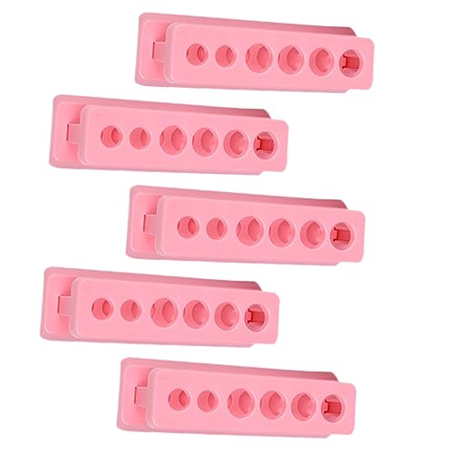 Homoyoyo Test Tube Rack 6 Holes Tube Holder School Teaching Lab Equipment Stylish Random