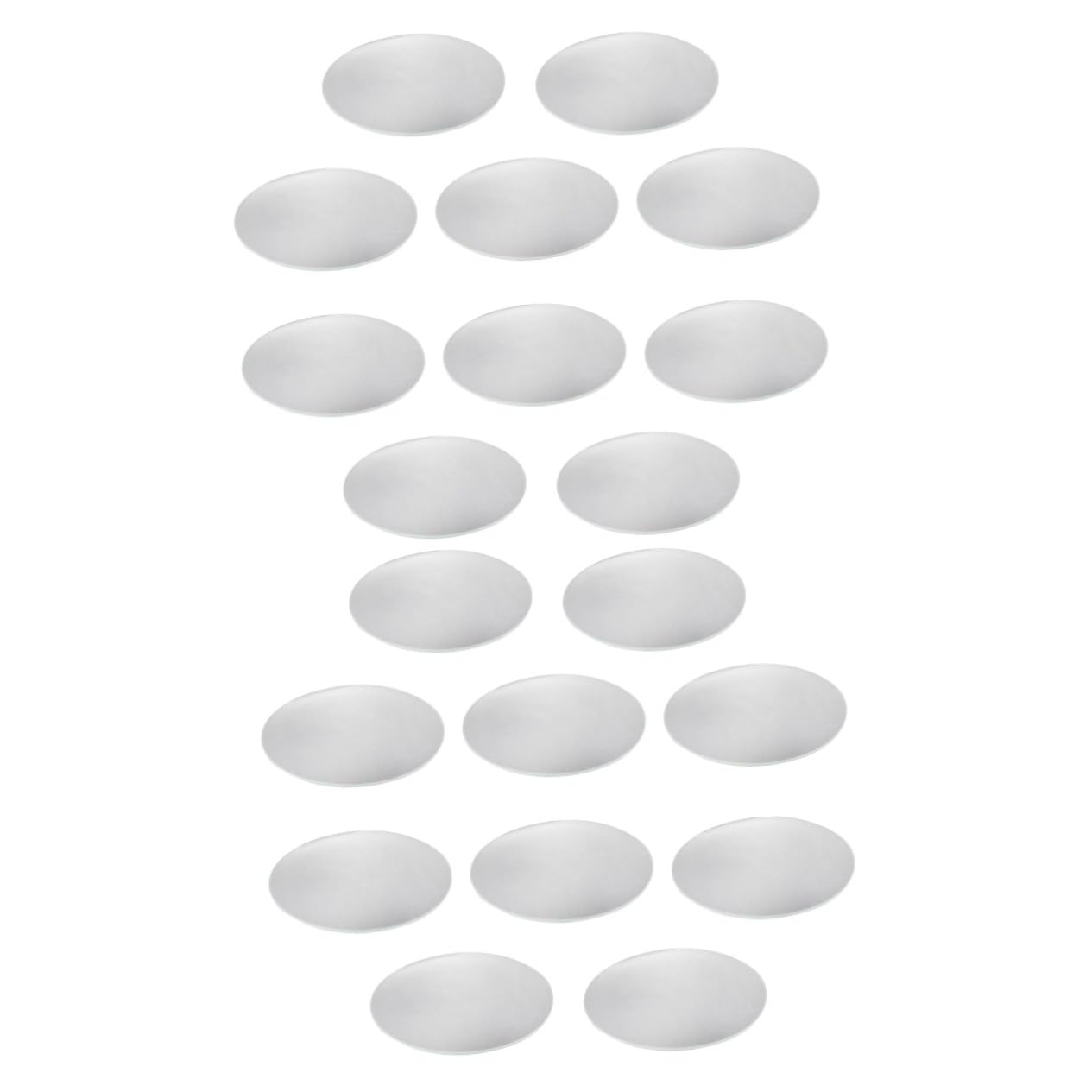 CIYODO 2sets School Watch Watch Glasses Round Glassware for Laboratory Glass Material Easy to Use 10pcs*2