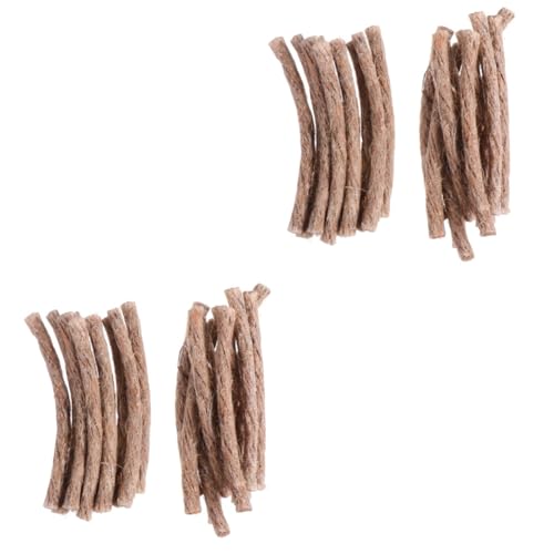 Abaodam 40pcs Lightweight Camping Fire Starter Practical Wick Rope for Easy Camp Fire Lighting