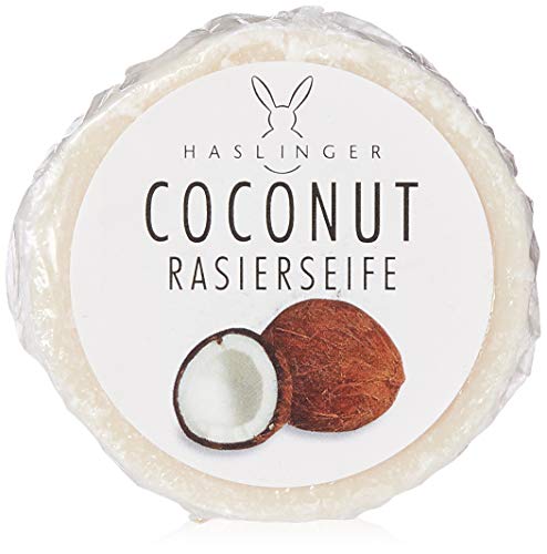 HASLINGER Coconut Shaving Soap, 60g
