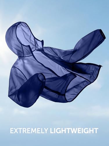 Image of XYXX Men's UV Protection SunScreen Parka Jacket | Sun & Pollution Protection Clothing | Lightweight and Quick Dry with UPF 50+ Protection for Outdoors