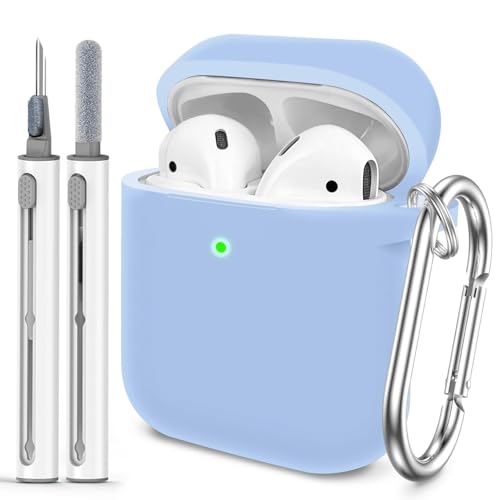 Woyinger for AirPods 1/2 Case Cover, Come with Cleaner...