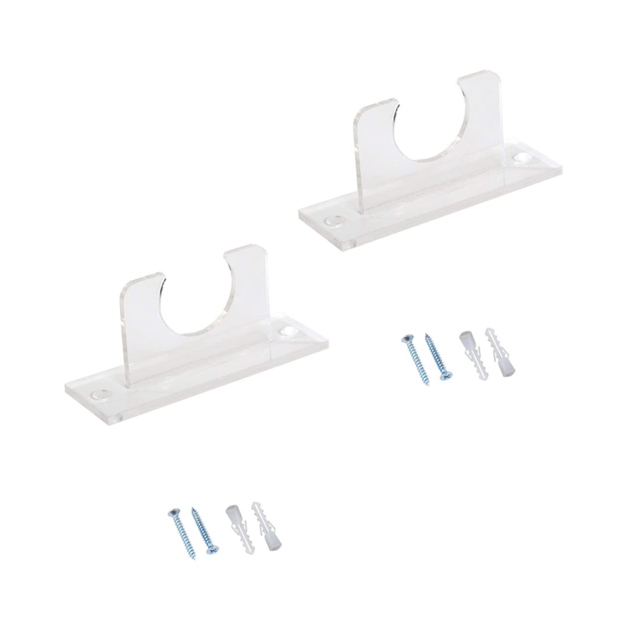 BESPORTBLE Bat Hangers for Wall Ball Stand Baseball Bat Rack Bat Display Acrylic Bat Storage Rack