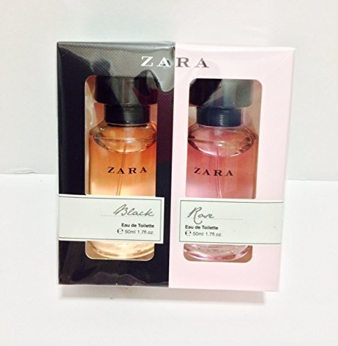 ZARA Eau de Toilette BLACK & ROSE -50ml/1.7 oz /each