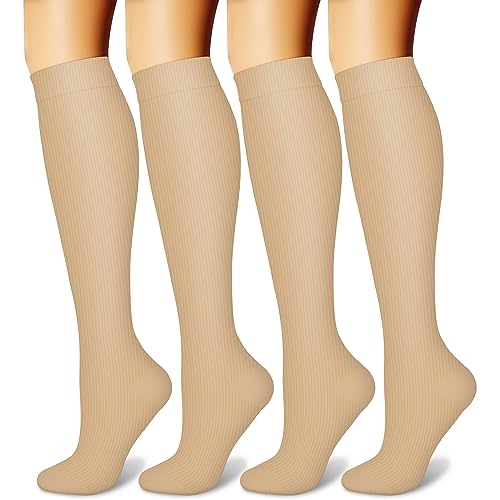 CHARMKING Compression Socks for Women and Men Circulation Pairs