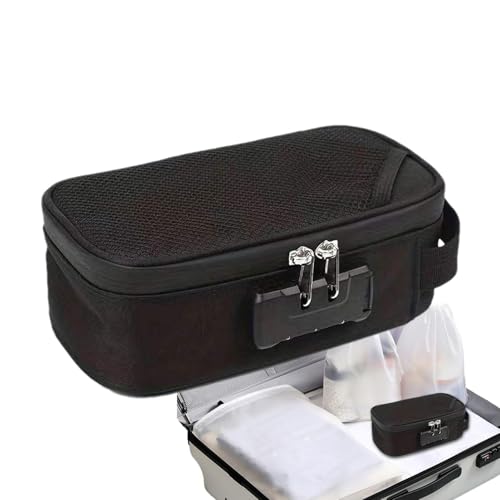 Odor Proof Combination Lock Storage Bag - Smell Proof Travel