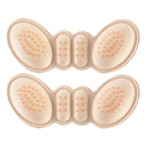 Inserciones de cojín del talón | Almohadilla del talón de 2 piezas traseras | Concéntrese cómodo con los tacones insertos, protector de zapatos forrados con tacones reutilizables para hacer que los