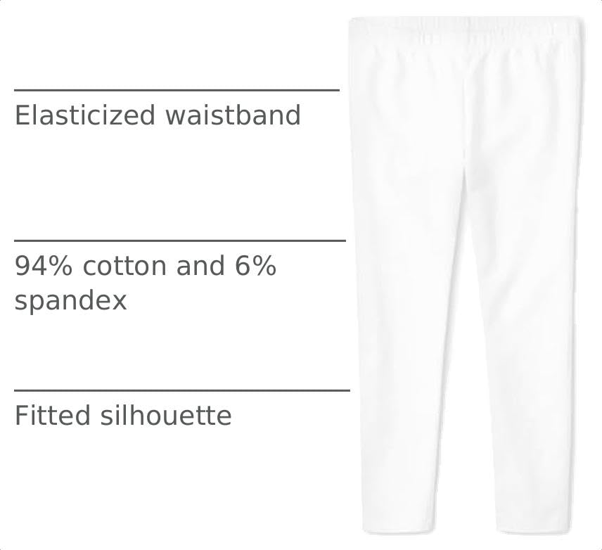 Image of The Children's Place Girls Leggings