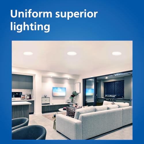Image of PHILIPS 12W Round AstraGlow Surface LED Light | Slim Surface Panel for Home & Office | Energy Efficient, Bright & Long-life LED Ceiling Light | Cool Day Light, Pack of 1