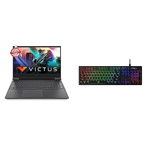 Image of HP Victus Gaming AMD Ryzen 7-5800H 16.1 inch(40.9 cm) FHD Gaming Laptop & Alloy Origins (Aqua) - US Layout