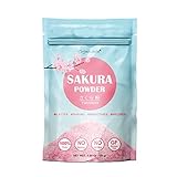 orgnisulmte Sakura Powder 100% Japanese Cherry Blossom, Sakura Latte Gluten-Free, Keto Friendly, Made in Japan 5.3 Oz (150g)