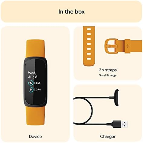 Fitbit Inspire 3 Activity Tracker with 6-months Premium Membership Included, up to 10 days battery life and Daily Readiness Score