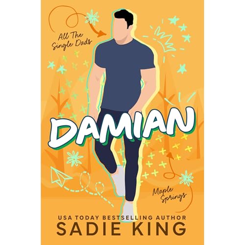 Damian Audiolibro Por Sadie King arte de portada